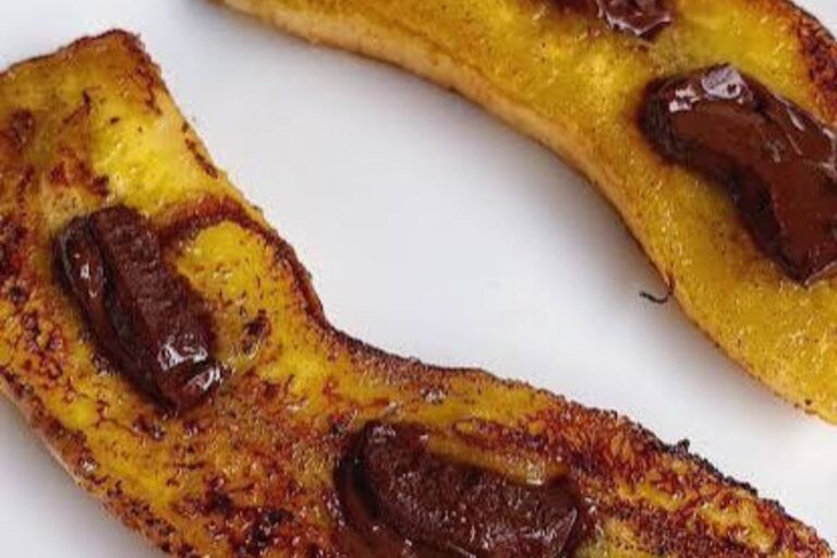 Banana com Chocolate Amargo uma Sobremesa Irresistível
