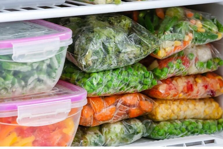Congelar alimentos é uma escolha inteligente